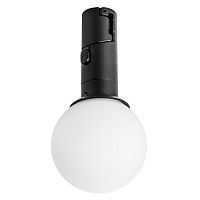 207837 Светильник 48V д/1-фазн трека DUE LED 3W 105LM 100G ЧЕРНЫЙ 3000K IP20