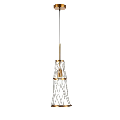 SL1016.203.01 Светильник подвесной ST-Luce Золотистый/Золотистый, Прозрачный E27 1*60W NARRIO фото 9