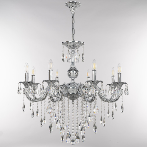 Люстра с хрустальными подвесками AL79101/8/250 B NW Bohemia Ivele Crystal (Богемия Ивеле Кристалл) фото 4 Люстра с хрустальными подвесками AL79101/8/250 B NW Bohemia Ivele Crystal (Богемия Ивеле Кристалл) фото 4