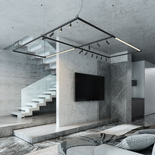 Module System Набор подвеса Х-образный с питанием (черный) 85190/00 фото 4 Module System Набор подвеса Х-образный с питанием (черный) 85190/00 фото 4