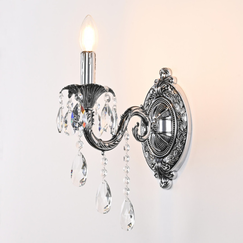 Бра с хрустальными подвесками AL7901B10/1/175 B NB Bohemia Ivele Crystal (Богемия Ивеле Кристалл) фото 2