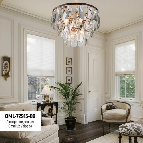 Люстра подвесная OML-72913-09 фото 4