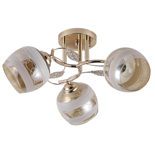 Потолочный светильник Escada 1110/3PL E27*40W Gold фото 5