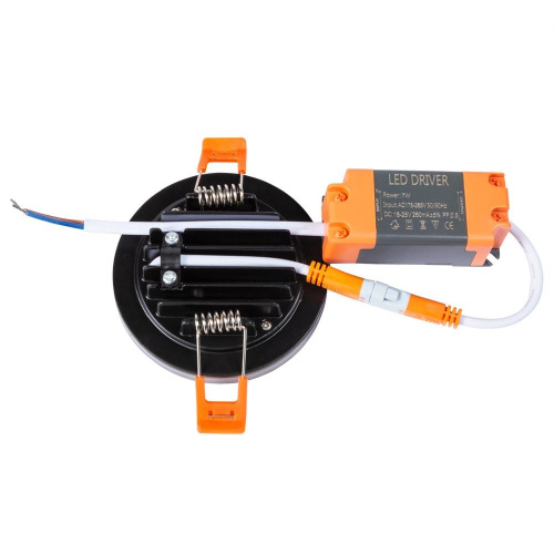 Встраиваемый светодиодный светильник Arte Lamp Tabit A8430PL-1BK фото 3