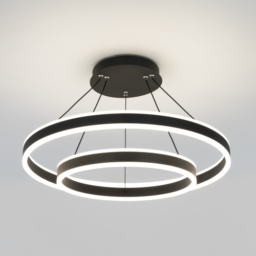 Citilux Дуэт CL719641 LED Люстра подвесная с пультом Чёрная фото 11 Citilux Дуэт CL719641 LED Люстра подвесная с пультом Чёрная фото 11