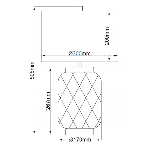Настольная лампа Quintiesse, Арт. QN-SOLA-TL-S-BLU фото 8