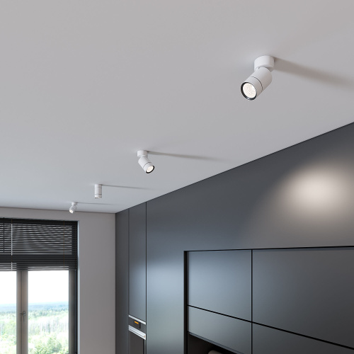 Светильник накладной поворотный Niro GU10 белый 25013/01 фото 3