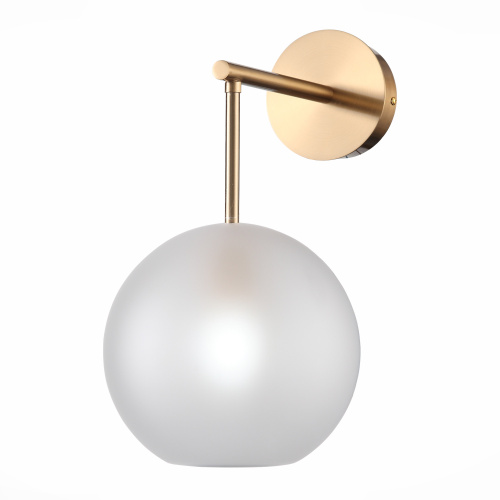 SL1133.501.01 Бра ST-Luce Латунь/Белый E27 1*40W BOPONE фото 8 SL1133.501.01 Бра ST-Luce Латунь/Белый E27 1*40W BOPONE фото 8