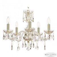 Люстра хрустальная 117/5/165 G Bohemia Ivele Crystal (Богемия Ивеле Кристалл)