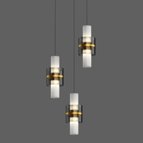 Подвесной светильник MD22001004-3B gold фото 2