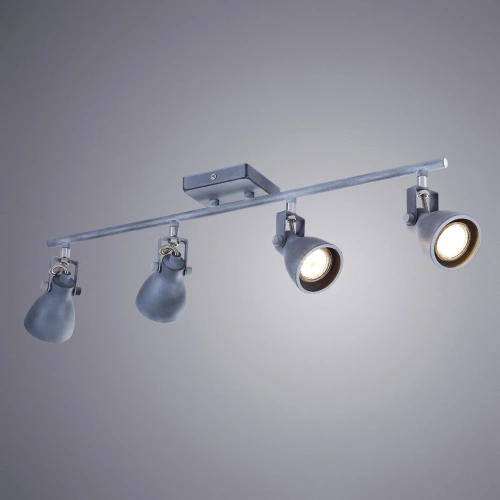 Спот Arte Lamp GOTTO A9189PL-4GY фото 2 Спот Arte Lamp GOTTO A9189PL-4GY фото 2