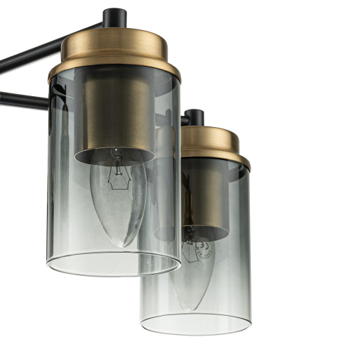 Светильник на штанге Escada 2118/5P E14*40W Black/Brass фото 4 Светильник на штанге Escada 2118/5P E14*40W Black/Brass фото 4