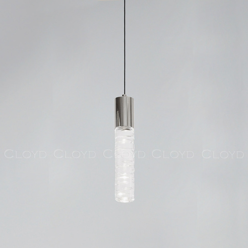 Подвесной светильник Cloyd ESPE-A P1 / выс. 27 см - хром (арт.11480)