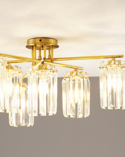 Люстра потолочная Moderli V10751-6C Everly фото 7 Люстра потолочная Moderli V10751-6C Everly фото 7