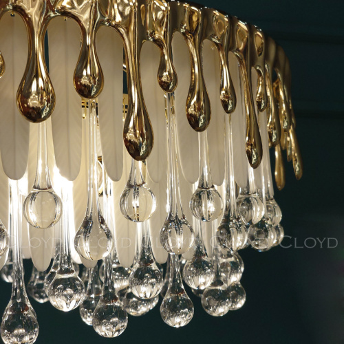 Люстра Cloyd CAPULETTI C12 / Ø60 см - золото (арт.11205) Люстра Cloyd CAPULETTI C12 / Ø60 см - золото (арт.11205)