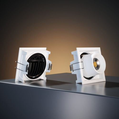 Потолочный светодиодный светильник поворотный Conner 8W 4000K белый 25087/LED фото 2