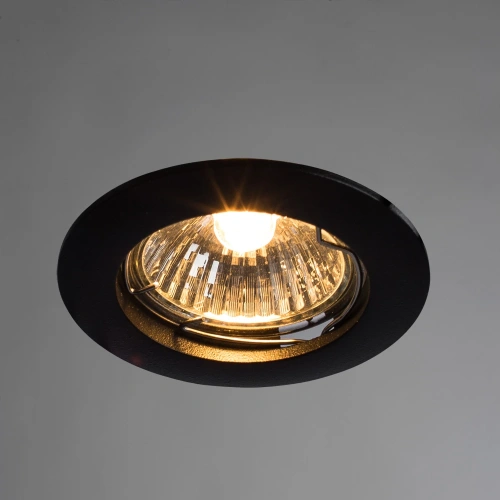 Точечный встраиваемый светильник Arte Lamp BASIC A2103PL-1BK фото 2 Точечный встраиваемый светильник Arte Lamp BASIC A2103PL-1BK фото 2