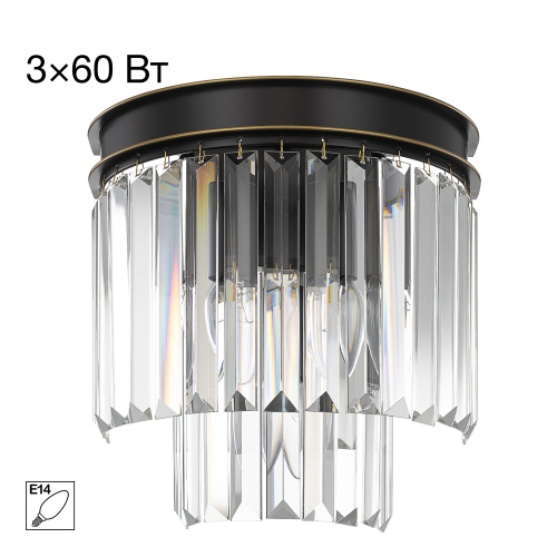 Citilux Мартин CL332331 Бра хрустальное Позрачное Citilux Мартин CL332331 Бра хрустальное Позрачное
