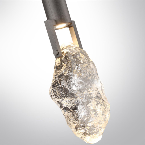 6695/5L MIDCENT ODL24 239 Подвесной светильник брашир. черный/металл/стекло IP20 LED 5W 200Лм 3000K LIA фото 4 6695/5L MIDCENT ODL24 239 Подвесной светильник брашир. черный/металл/стекло IP20 LED 5W 200Лм 3000K LIA фото 4