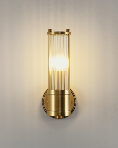 Светильник настенный Moderli V11020-1W Brass фото 2