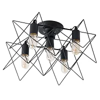 Потолочная люстра Arte Lamp TELA A6048PL-5BK