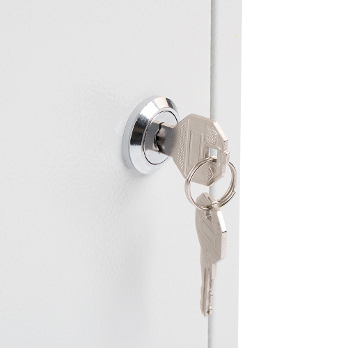 Шкаф навесной распределительный ЩРН-9 STEKKER EBX60-1/09-31 IP31, 9 модулей, сталь, серия ArcaMetal фото 8