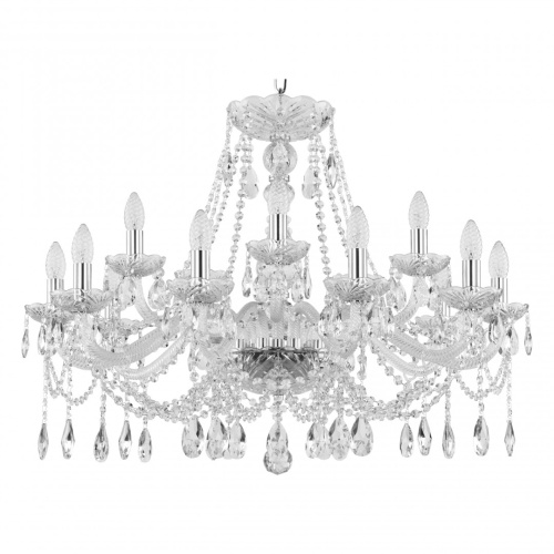 Люстра хрустальная 107/10+5/300 Ni Bohemia Ivele Crystal (Богемия Ивеле Кристалл) Люстра хрустальная 107/10+5/300 Ni Bohemia Ivele Crystal (Богемия Ивеле Кристалл)
