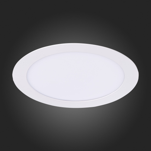 ST209.548.15 Св-к встр. Белый LED 1*15W 4000K 1 080Lm Ra80 110° IP20 D190xH8 90-265V Встраиваемые светильники фото 2