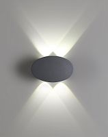 358562 STREET NT21 734 темно-серый Ландшафтный настенный светильник IP54 LED 4000K 4W 85-265V CALLE