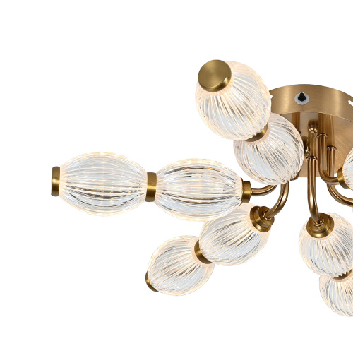 Потолочный светильник 100012/6C LED*60W Brass фото 8 Потолочный светильник 100012/6C LED*60W Brass фото 8