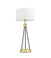Настольная лампа Lumina Deco Belforte LDT 5527 GD+WT