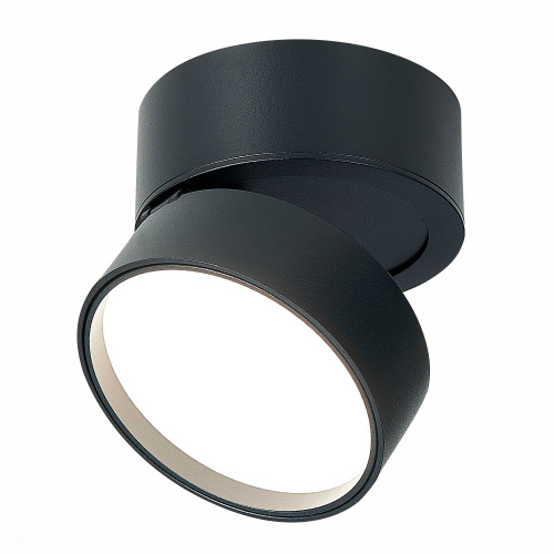 ST651.442.14 Светильник потолочный поворотный Черный LED 1*14W 4000K 1 100Lm Ra>90 120° IP20 D105xH8 Накладные светильники фото 4