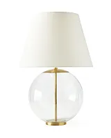 Золотая настольная лампа "Клейтон"