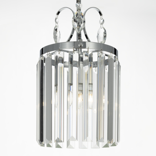 Citilux Инга CL335111 Подвесной хрустальный светильник Хром фото 3 Citilux Инга CL335111 Подвесной хрустальный светильник Хром фото 3