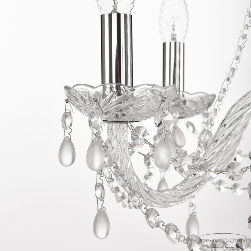 Люстра хрустальная 112/6/165 Ni V7010 Bohemia Ivele Crystal (Богемия Ивеле Кристалл) фото 2 Люстра хрустальная 112/6/165 Ni V7010 Bohemia Ivele Crystal (Богемия Ивеле Кристалл) фото 2