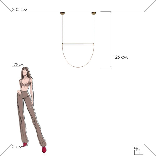 10221/1250 Подвесной светильник LOFT IT Liana фото 3 10221/1250 Подвесной светильник LOFT IT Liana фото 3