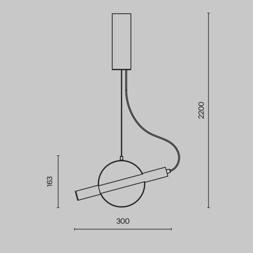 Подвесной светильник Maytoni MOD150PL-L5W3K фото 10