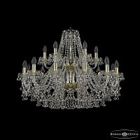 Люстра хрустальная 1409/12+6/300/2d G