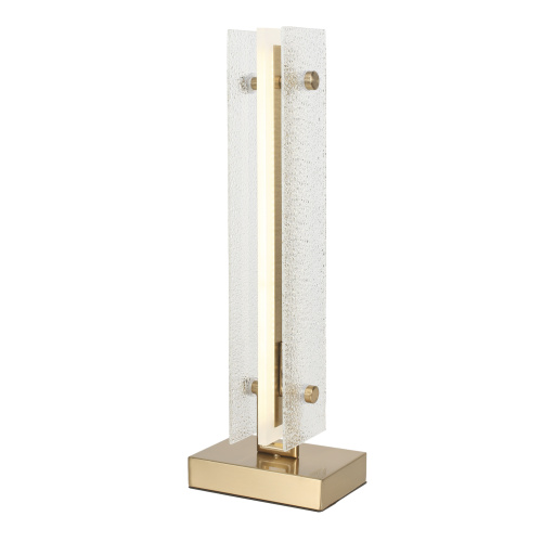 SL6245.204.01 Прикроватная лампа ST-Luce золотистый/Прозрачный LED 1*8W 4000K FAGY фото 3