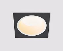 IT08-8013 white 3000K + IT08-8014 black светильник встраиваемый с рамкой