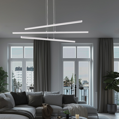 Citilux Trent CL203730 LED Люстра подвесная с пультом Белая фото 12 Citilux Trent CL203730 LED Люстра подвесная с пультом Белая фото 12