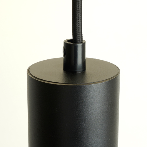 Светильник потолочный Feron ML1868  Barrel ZEN levitation на подвесе MR16 35W, 230V, чёрный, золото 55*180 фото 8