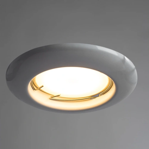 Точечный встраиваемый светильник Arte Lamp PRAKTISCH A1203PL-1WH фото 2 Точечный встраиваемый светильник Arte Lamp PRAKTISCH A1203PL-1WH фото 2