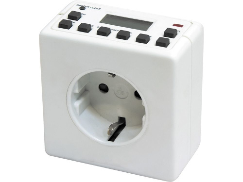 Розетка с таймером Feron TM21 недельная электронная мощность 3500W/16A фото 4