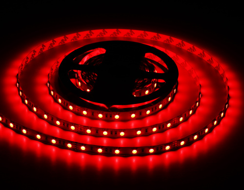 Светодиодная лента 24В 5050 60Led 14.4Вт/м Цветная RGB IP20 5м фото 10