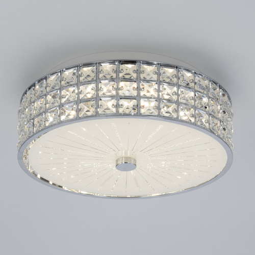 Citilux Портал CL32413G1 LED RGB Люстра хрустальная с пультом Хром фото 5 Citilux Портал CL32413G1 LED RGB Люстра хрустальная с пультом Хром фото 5