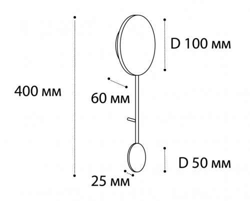 IT03-1434 black светильник настенный фото 2 IT03-1434 black светильник настенный фото 2