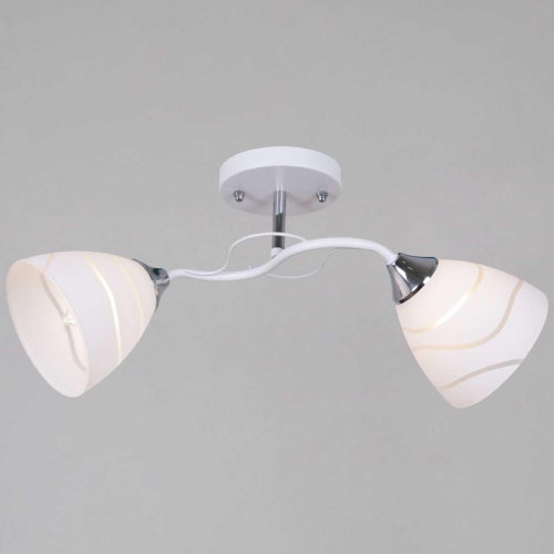 Потолочная люстра Reluce 89360-0.3-02 WH+CR Потолочная люстра Reluce 89360-0.3-02 WH+CR