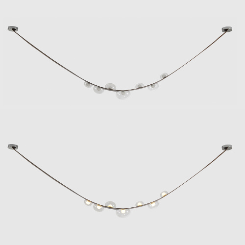 Crystal Lux Светильник подвесной Crystal Lux BOSQUE SP7 L3000 BROWN/TRANSPARENT фото 7 Crystal Lux Светильник подвесной Crystal Lux BOSQUE SP7 L3000 BROWN/TRANSPARENT фото 7