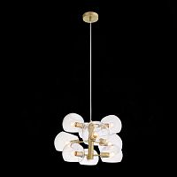 SL434.203.09 Люстра подвесная ST-Luce Латунь/Прозрачный E14 9*40W CALMARE